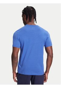 Kappa T-Shirt Logo Korpo Cafers 304J150 Niebieski Slim Fit. Kolor: niebieski. Materiał: bawełna #3