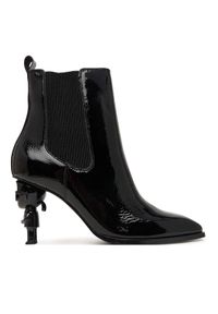 Karl Lagerfeld - KARL LAGERFELD Botki Nft Heel KL39146 Czarny. Kolor: czarny. Materiał: skóra #1