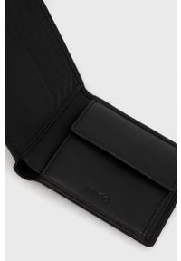 Hugo - HUGO portfel i etui na karty skórzane 50470781 męski kolor czarny. Kolor: czarny. Materiał: skóra #2