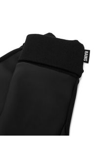 Rains Rękawiczki Gloves W1T1 16720 Czarny. Kolor: czarny. Materiał: materiał #4