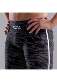 FUNKY TRUNKS - Strój startowy męski wyścigowy do pływania Funky Trunks Jammer. Kolor: czarny #2