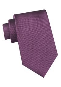 Klasyczny Krawat Męski - Chattier - Odcień Fioletu. Materiał: tkanina. Styl: klasyczny