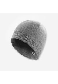 WEDZE - Czapka narciarska dla dorosłych Wedze Simple. Kolor: szary, wielokolorowy, czarny. Materiał: akryl, materiał. Sezon: zima. Styl: klasyczny, sportowy #1