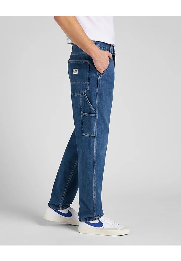 Lee - MĘSKIE SPODNIE JEANSOWE LEE CARPENTER MID WORN BOLTON L75KOMIP 112140844