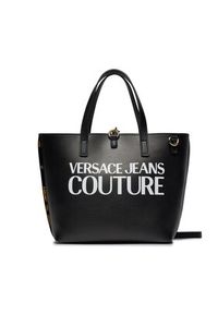 Versace Jeans Couture Torebka 75VA4BZ2 Czarny. Kolor: czarny. Materiał: skórzane