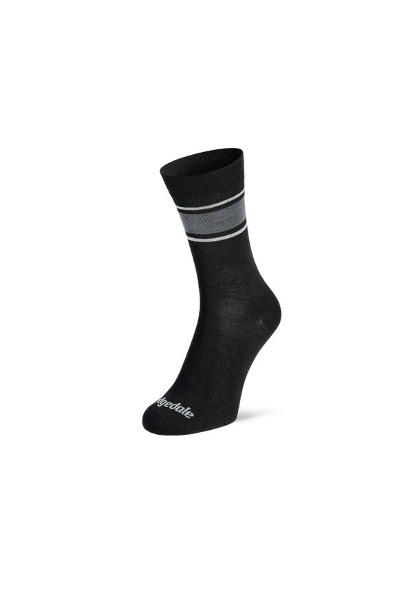 BRIDGEDALE - Skarpetki do turystyki męskie Bridgedale Everyday Ultra Lt Merino P Boot. Kolor: czarny, szary, wielokolorowy. Materiał: wełna. Sport: turystyka piesza