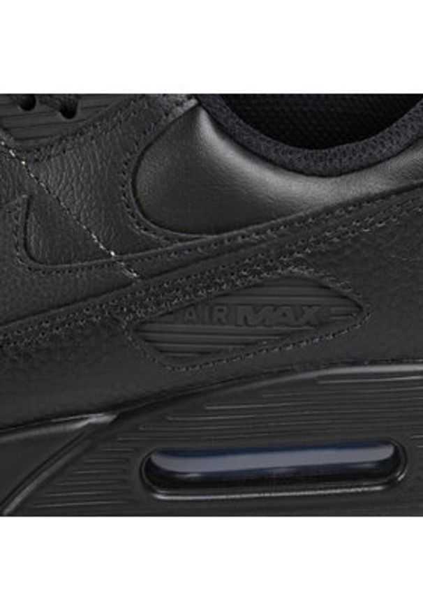 Nike Sneakersy Air Max 90 Ltr CZ5594 001 Czarny. Kolor: czarny. Materiał: skóra. Model: Nike Air Max 90, Nike Air Max