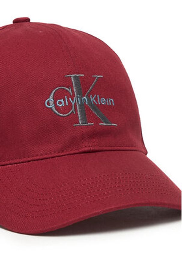 Calvin Klein Czapka z daszkiem LV04G5004G Czerwony. Kolor: czerwony. Materiał: bawełna