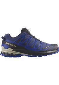 salomon - Buty do biegów w terenie męskie SALOMON XA PRO 3D V9 GTX. Kolor: niebieski. Technologia: Gore-Tex. Sport: bieganie #1