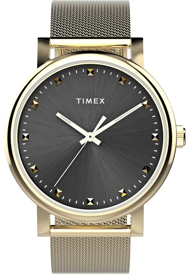 Zegarek Timex Zegarek damski Timex TW2W19500 złoty. Kolor: złoty