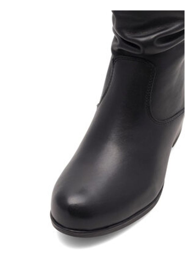 Go Soft Botki EST-GUSTA-12 Czarny. Kolor: czarny. Materiał: skóra