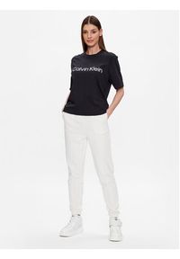 Calvin Klein Performance T-Shirt 00GWS3K128 Czarny Relaxed Fit. Kolor: czarny. Materiał: bawełna, syntetyk #5