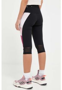CMP legginsy sportowe damskie kolor czarny wzorzyste. Kolor: czarny. Materiał: skóra, materiał. Styl: sportowy #2