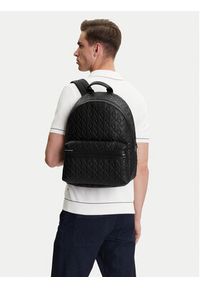 Armani Exchange Plecak XM000237 AF12133 UC001 Czarny. Kolor: czarny. Materiał: skóra #5