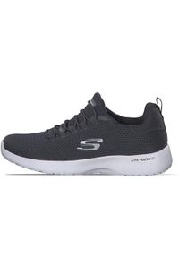 skechers - Buty Dynamight Rozmiar 47.5 Szary - 58360-GRY. Zapięcie: bez zapięcia. Kolor: szary. Materiał: tkanina, materiał. Szerokość cholewki: normalna. Sport: turystyka piesza