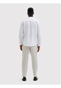 Selected Homme Koszula New Linen 16079054 Biały Regular Fit. Kolor: biały. Materiał: bawełna #4