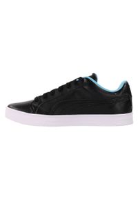 Buty do chodzenia męskie Puma Smash Vulc V3 Lo. Kolor: czarny. Materiał: materiał, syntetyk. Szerokość cholewki: normalna. Sport: turystyka piesza