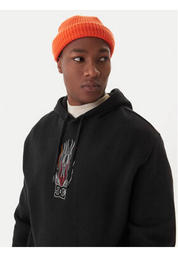 DC Shoes Bluza Burnt Out EDYSF03253 Czarny Regular Fit. Kolor: czarny. Materiał: bawełna
