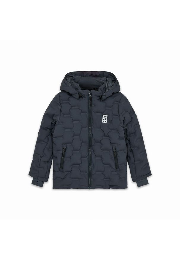 Kurtka zimowa dziecięca LEGO JIPE 706. Kolor: szary. Sezon: zima. Sport: narciarstwo