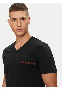 Emporio Armani Underwear Komplet 2 t-shirtów 111849 4F717 23820 Czarny Slim Fit. Kolor: czarny. Materiał: bawełna #8