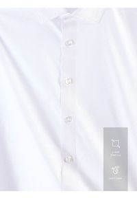 Reserved - Bawełniana koszula slim fit - biały. Kolor: biały. Materiał: bawełna #1