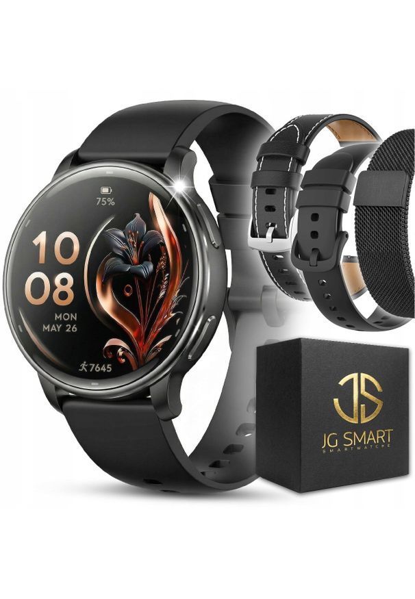Smartwatch JG Smart SMARTWATCH ZEGAREK DAMSKI GPS WODOODPORNY CIŚNIENIE ROZMOWY MENU PL AMOLED. Rodzaj zegarka: smartwatch
