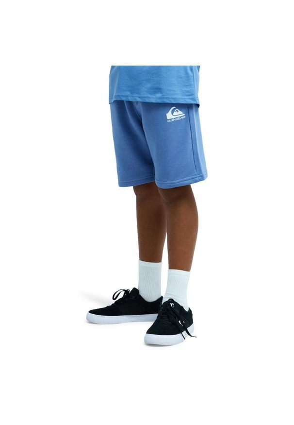 Quiksilver - Spodenki z elastyczną talią dla Chłopcy EASY DAY Niebieski. Kolor: zielony. Materiał: poliester, bawełna, tkanina. Długość: krótkie. Sezon: lato