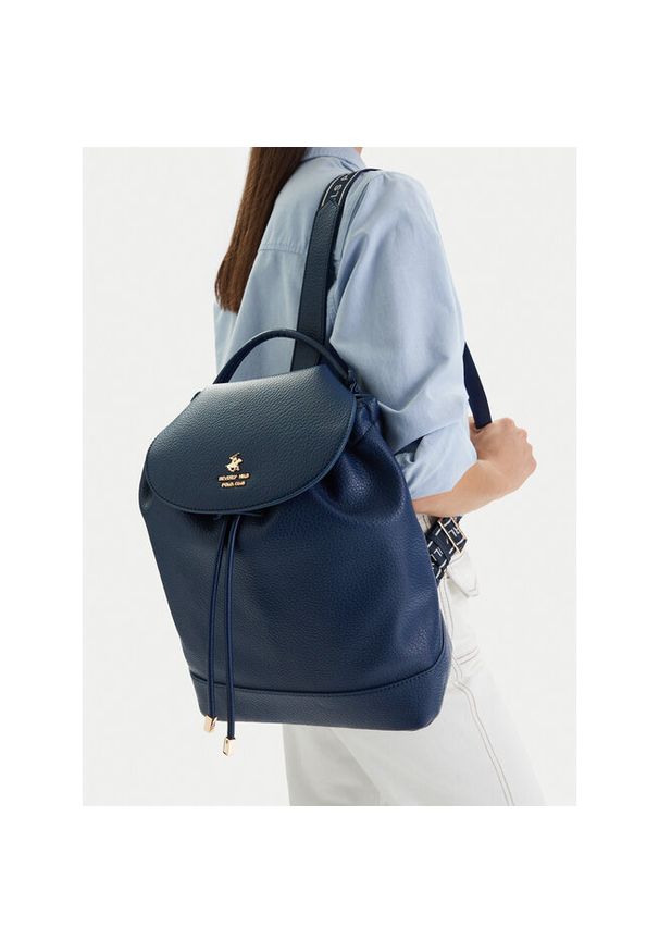 Plecak Beverly Hills Polo Club. Kolor: niebieski