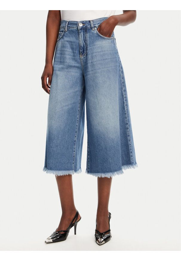 Pinko - PINKO Jeansy 104646 A2DZ Niebieski Flare Fit. Kolor: niebieski