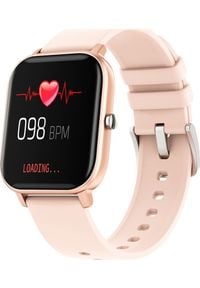 Smartwatch Maxcom Fit FW35 Aurum Różowy (FW35GOLDPINK). Rodzaj zegarka: smartwatch. Kolor: różowy #1