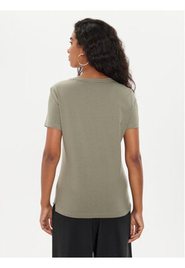 Guess T-Shirt W1YI1B I3Z14 Zielony Regular Fit. Kolor: zielony. Materiał: bawełna
