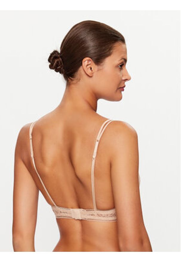 LA PERLA - La Perla Biustonosz push-up 005607C Beżowy. Kolor: beżowy. Materiał: syntetyk. Rodzaj stanika: push-up