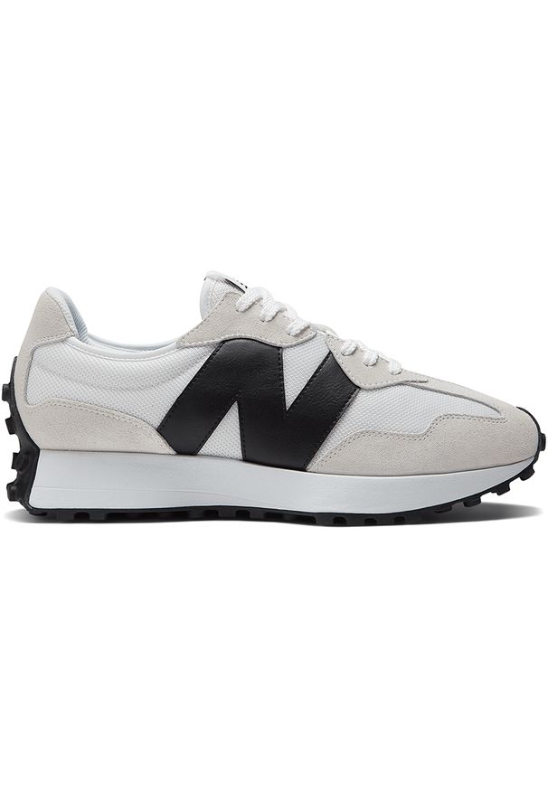 Buty unisex New Balance MS327CWB – szare. Okazja: na co dzień. Kolor: szary. Materiał: zamsz, skóra, materiał, syntetyk, guma. Szerokość cholewki: normalna