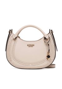 Guess Torebka Tatum HWNG96 67060 Beżowy. Kolor: beżowy. Materiał: skórzane