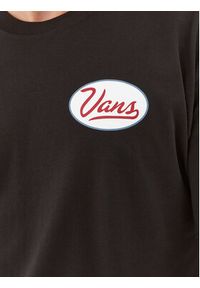 Vans T-Shirt Gas Station Logo Ss Tee VN0008FB Czarny Classic Fit. Kolor: czarny. Materiał: bawełna