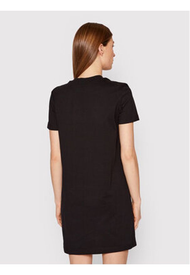 Calvin Klein Jeans Sukienka codzienna J20J218862 Czarny Regular Fit. Okazja: na co dzień. Kolor: czarny. Materiał: bawełna. Typ sukienki: proste. Styl: casual
