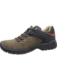 Buty trekkingowe męskie, Grisport Marrone Scamoscia. Kolor: brązowy. Sport: turystyka piesza