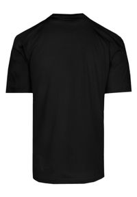 T-Shirt z Dekoltem na Guziki - Brave Soul - Czarny. Okazja: na co dzień. Kolor: czarny. Materiał: bawełna. Sezon: wiosna, lato. Styl: casual