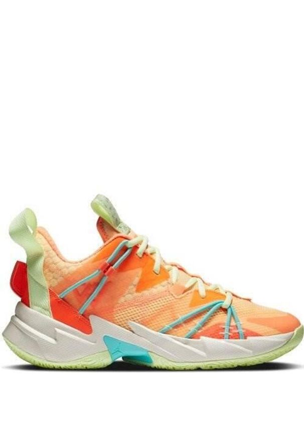 Buty koszykarskie męskie Nike Why Not ZERO3 SE. Zapięcie: sznurówki. Kolor: różowy, żółty, pomarańczowy, wielokolorowy. Materiał: materiał. Szerokość cholewki: normalna. Sport: koszykówka