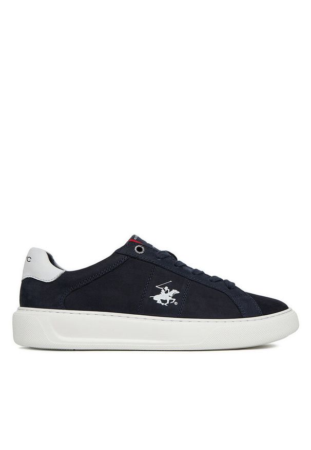 Sneakersy Beverly Hills Polo Club. Kolor: niebieski