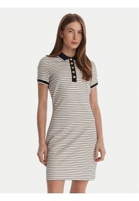 Guess Sukienka codzienna W6GK14 K2948 Biały Regular Fit. Okazja: na co dzień. Kolor: biały. Materiał: wiskoza. Typ sukienki: proste. Styl: casual #1