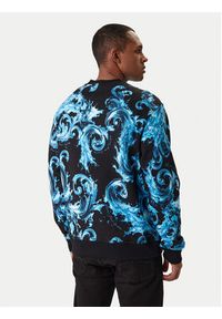 Versace Jeans Couture Bluza 80GAI3R0 FS196 Niebieski Regular Fit. Kolor: niebieski. Materiał: bawełna #5