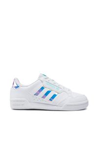 Adidas - adidas Buty Continental 80 Stripes J GZ3255 Biały. Kolor: biały. Materiał: skóra