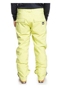 Quiksilver - Spodnie śnieżne dla Mężczyzn ESTATE. Kolor: zielony. Materiał: poliester. Sezon: zima. Sport: narciarstwo