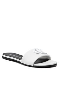 Klapki Calvin Klein Jeans. Kolor: biały #1