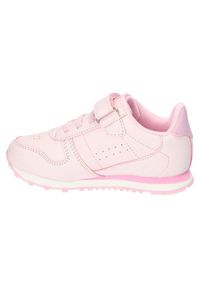 Buty sportowe Pink American Club ES68/22 różowe. Okazja: na co dzień. Kolor: różowy. Materiał: skóra ekologiczna, kauczuk, materiał