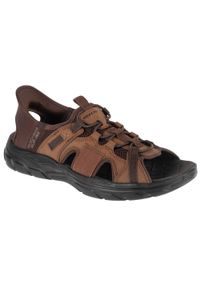 skechers - Sandały męskie, Slip-Ins: Revolted SS - Merrick. Kolor: brązowy