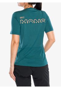 MONS ROYALE - Koszulka rowerowa damska Mons Royale Tarn Merino Shift Tee. Kolor: zielony. Sport: kolarstwo