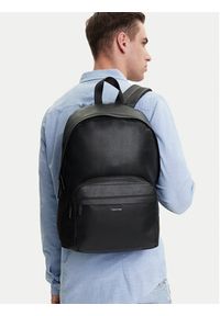 Calvin Klein Plecak Ck Must Round Bp K50K513049 Czarny. Kolor: czarny. Materiał: skóra