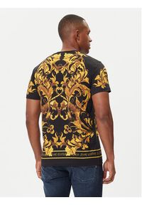 Versace Jeans Couture T-Shirt 79GAH6SB JS505 Czarny Regular Fit. Kolor: czarny. Materiał: bawełna #5